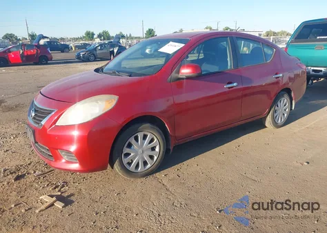 2012 Nissan Versa 1.6 Sv from USA, damaged, VIN 3N1CN7AP1CL896824